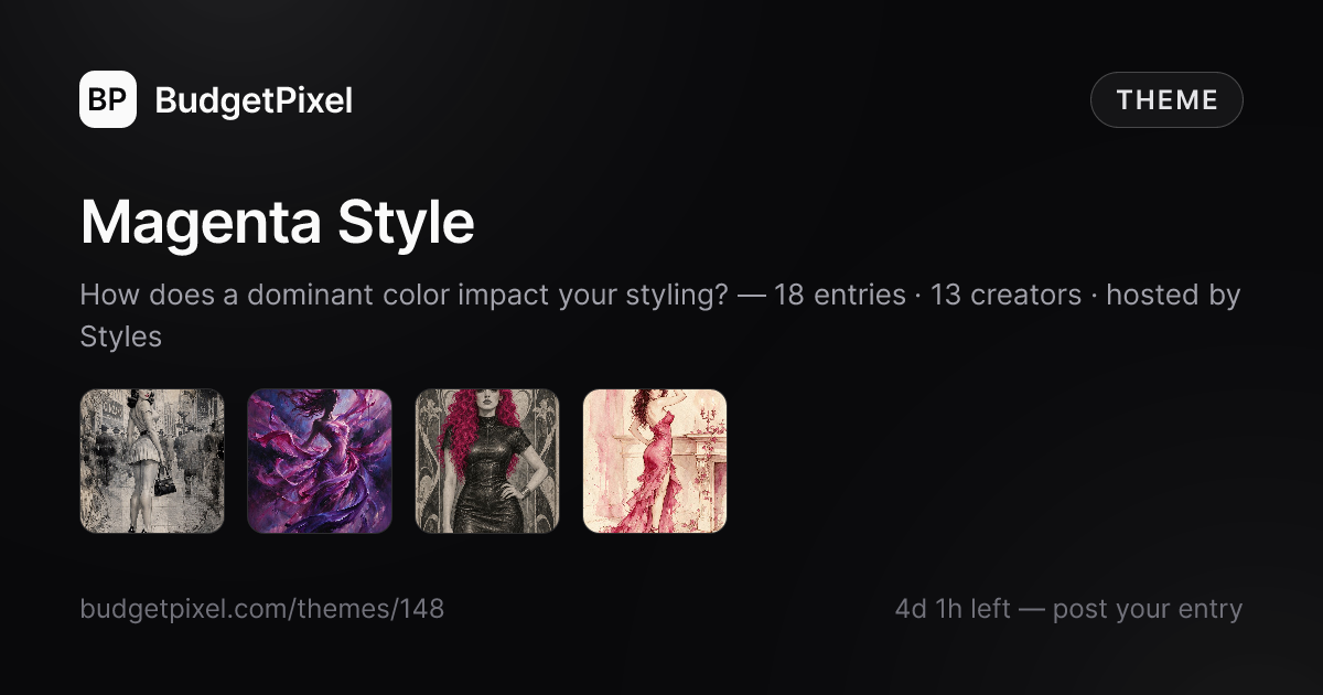 Magenta Style - Styles | BudgetPixel